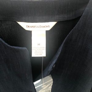 Jones of New York 100%Linen top new M